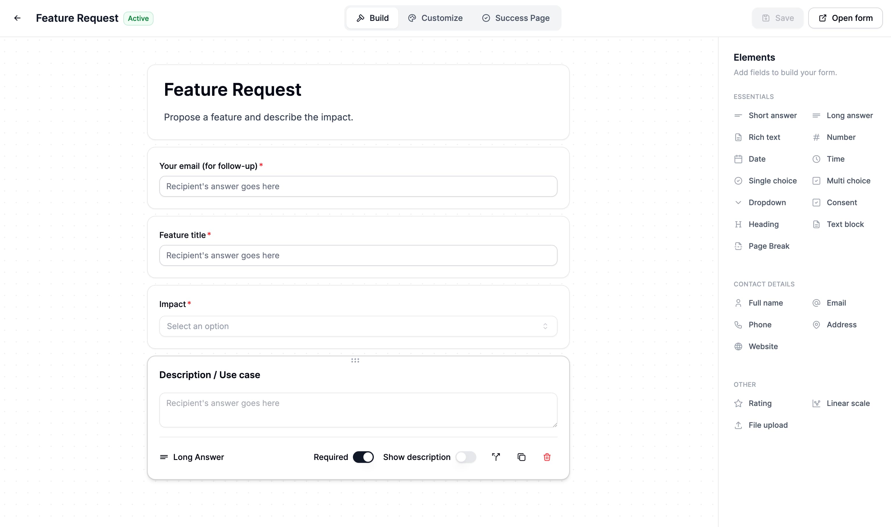 Formbox dashboard showing form submissions and workflow automation